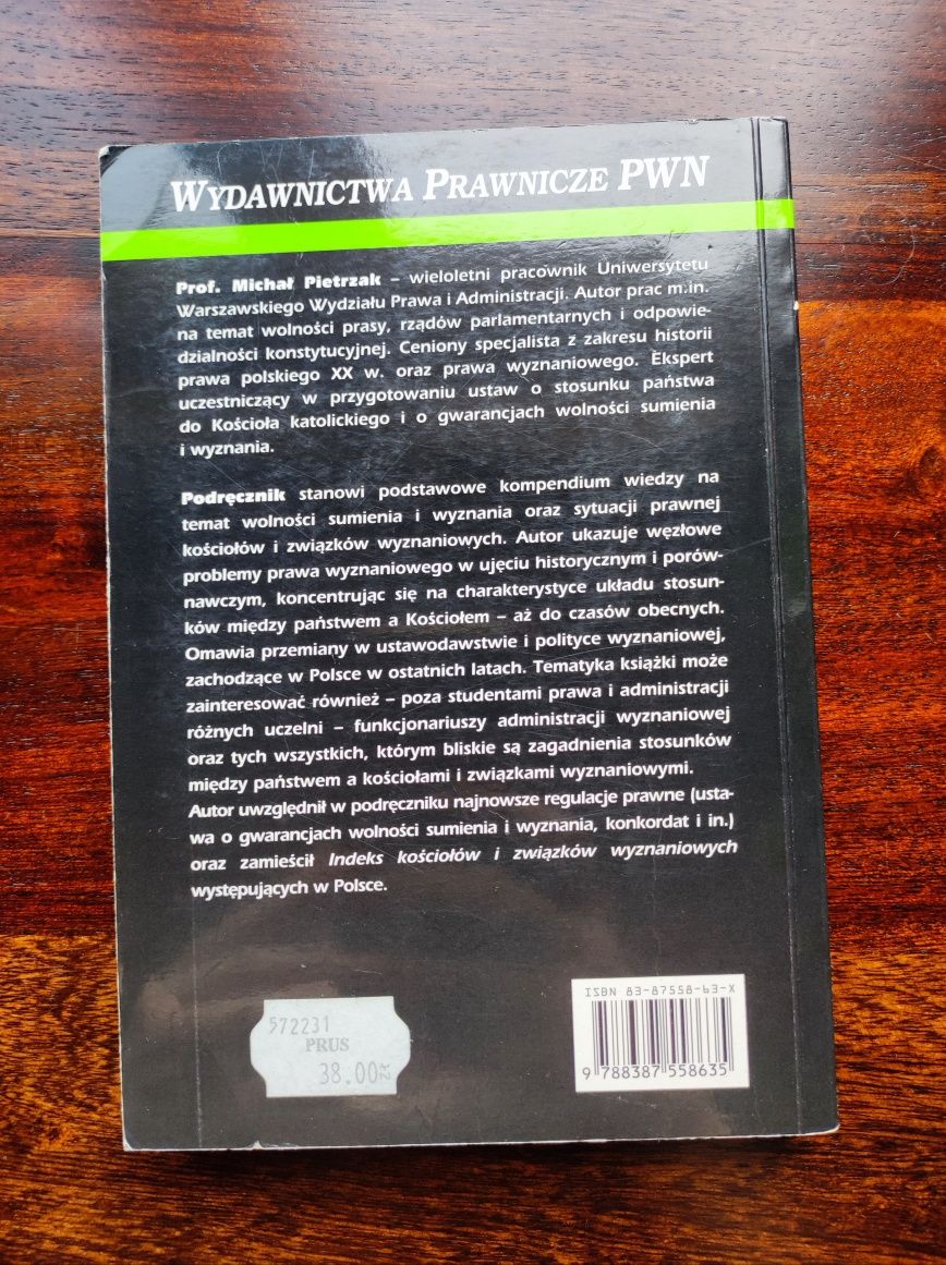 Prawo wyznaniowe - Michał Pietrzak