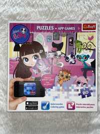 Puzzle LPS Littlest Pet Shop kompletne