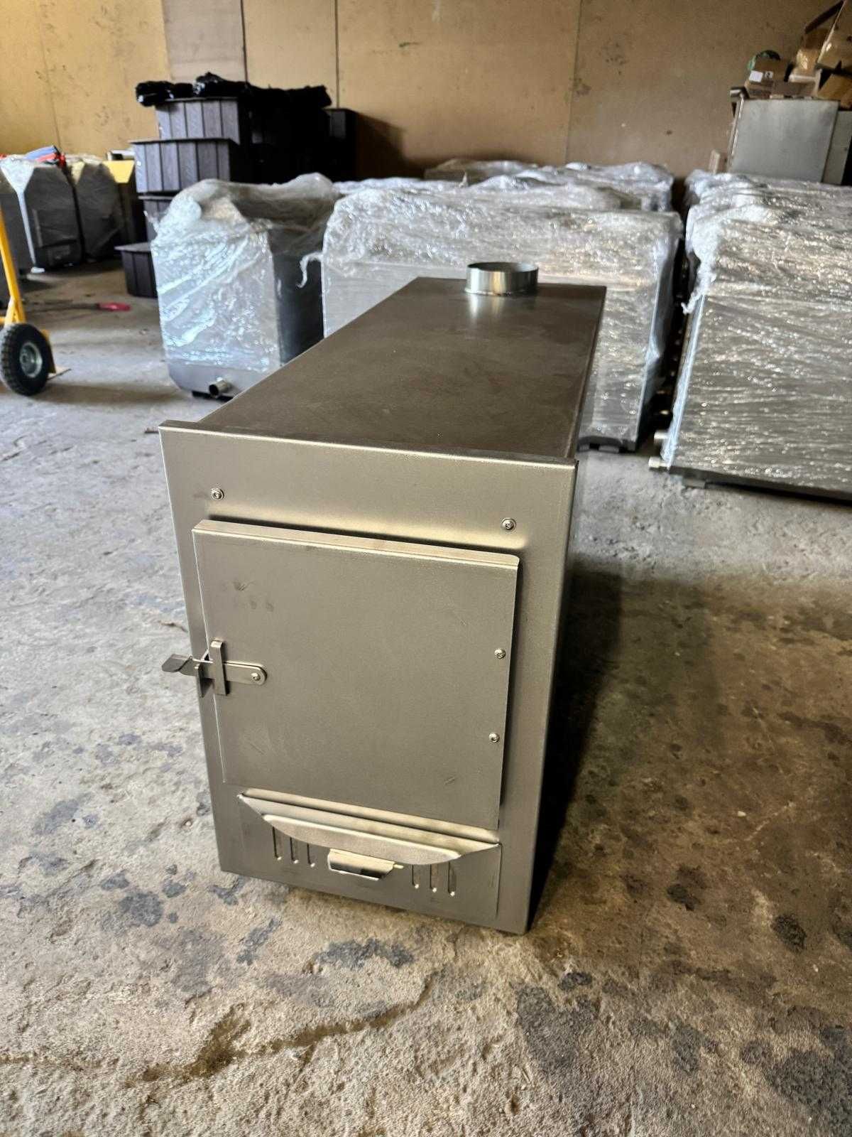 Piec do basenu 100 cm, stal nierdzewna AISI316