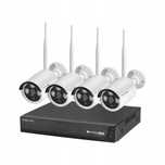 Zestaw do monitoringu WiFi FullHD 4 kamery IP C200 monitoring