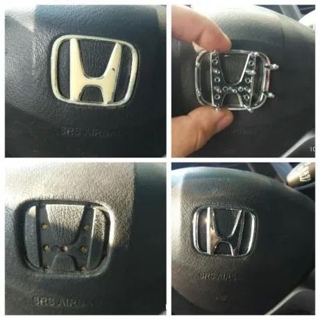 Эмблема Honda Civic Accord Хонда CR-V Значок на руль решётки багажник!