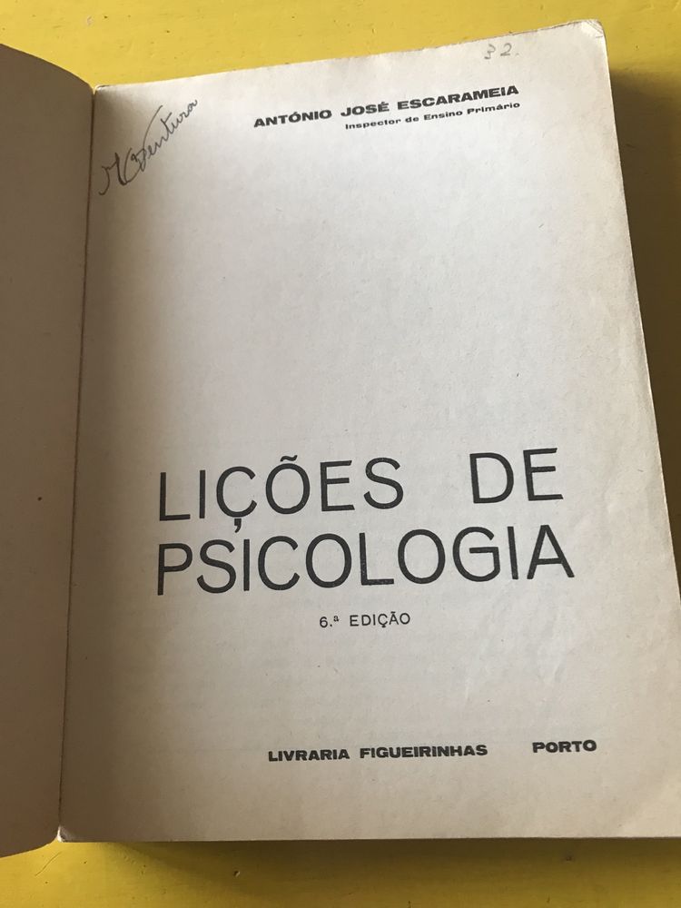 Lições de Psicologia