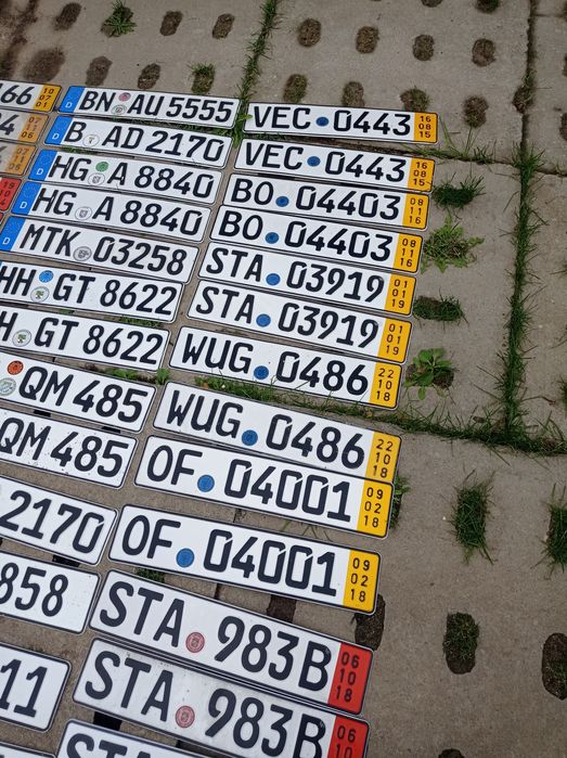 Tablice rejestracyjne