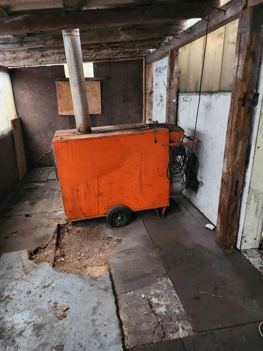 Nagrzewnica dmuchawa OLEJOWA ON przemysłowa do hali szklarnia warsztat