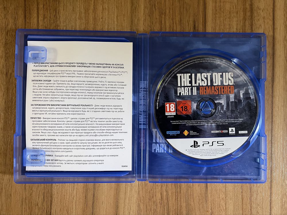 The Last of Us Part II Remastered для PS5