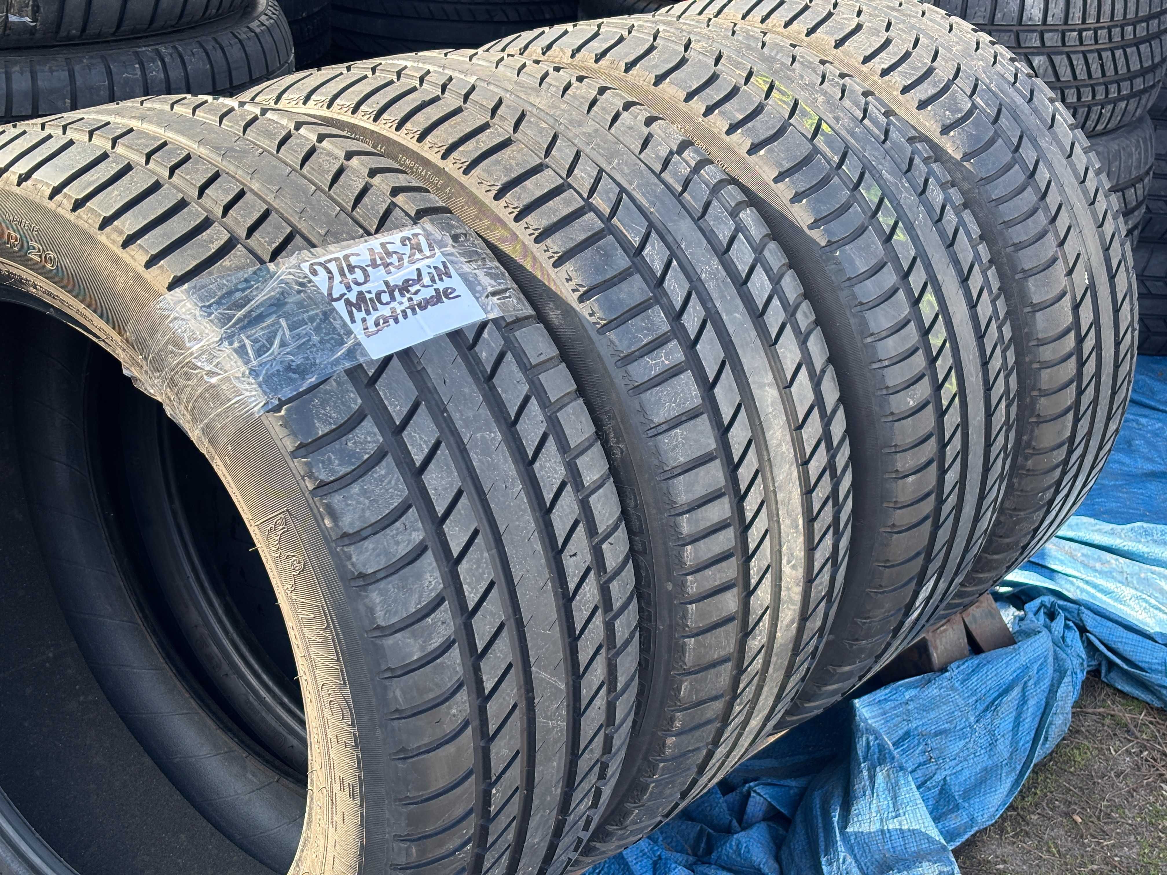 275-45-R20 MICHELIN 4штуки комплект летней резины GERMANY 2022