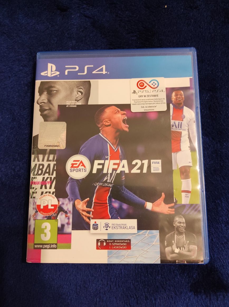 Gra FIFA 21 na konsole PS4