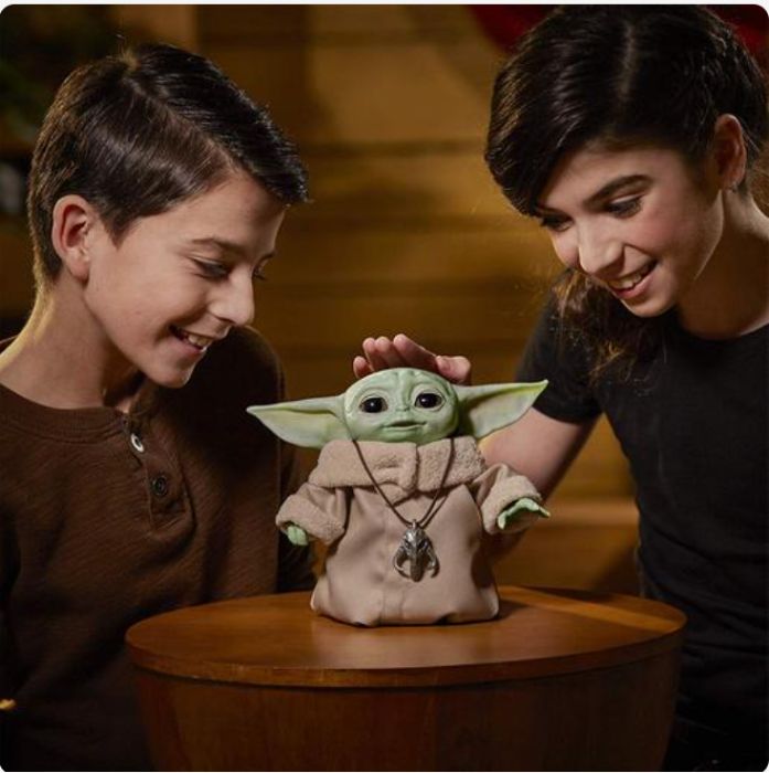 Star Wars-Baby Yoda Animatronic Hasbro - NOVO EM CAIXA - 25 cm
