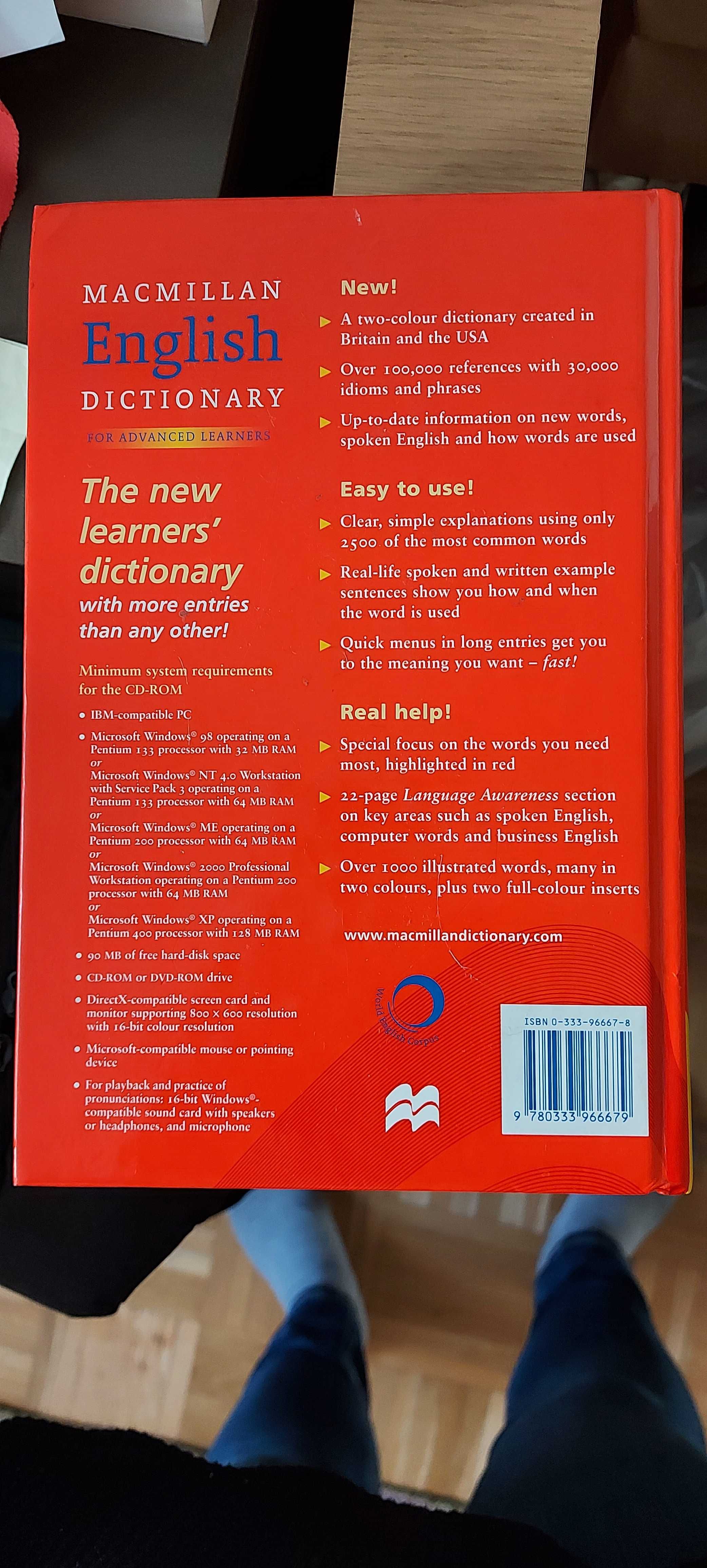 Słownik MACMILLAN English Dictionary for advanced learners