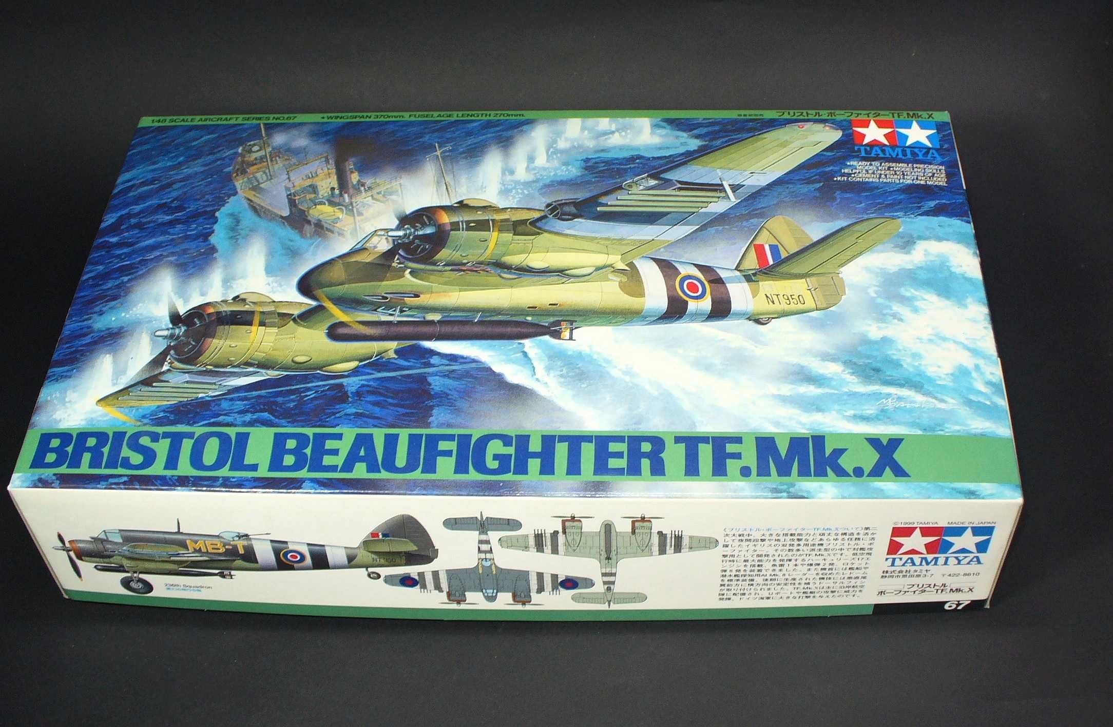 Beaufighter TF MK.X firmy Tamiya 1/48 - model do sklejania + Eduard