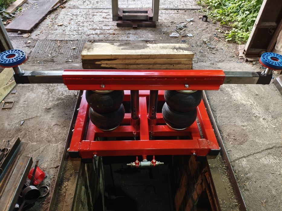 Роздвижна траверса на оглядову яму, підйомник на оглядову яму