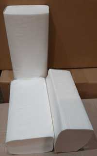 Бумажные полотенца  белые 2 слойные от производителя  26,00 грн  пачка