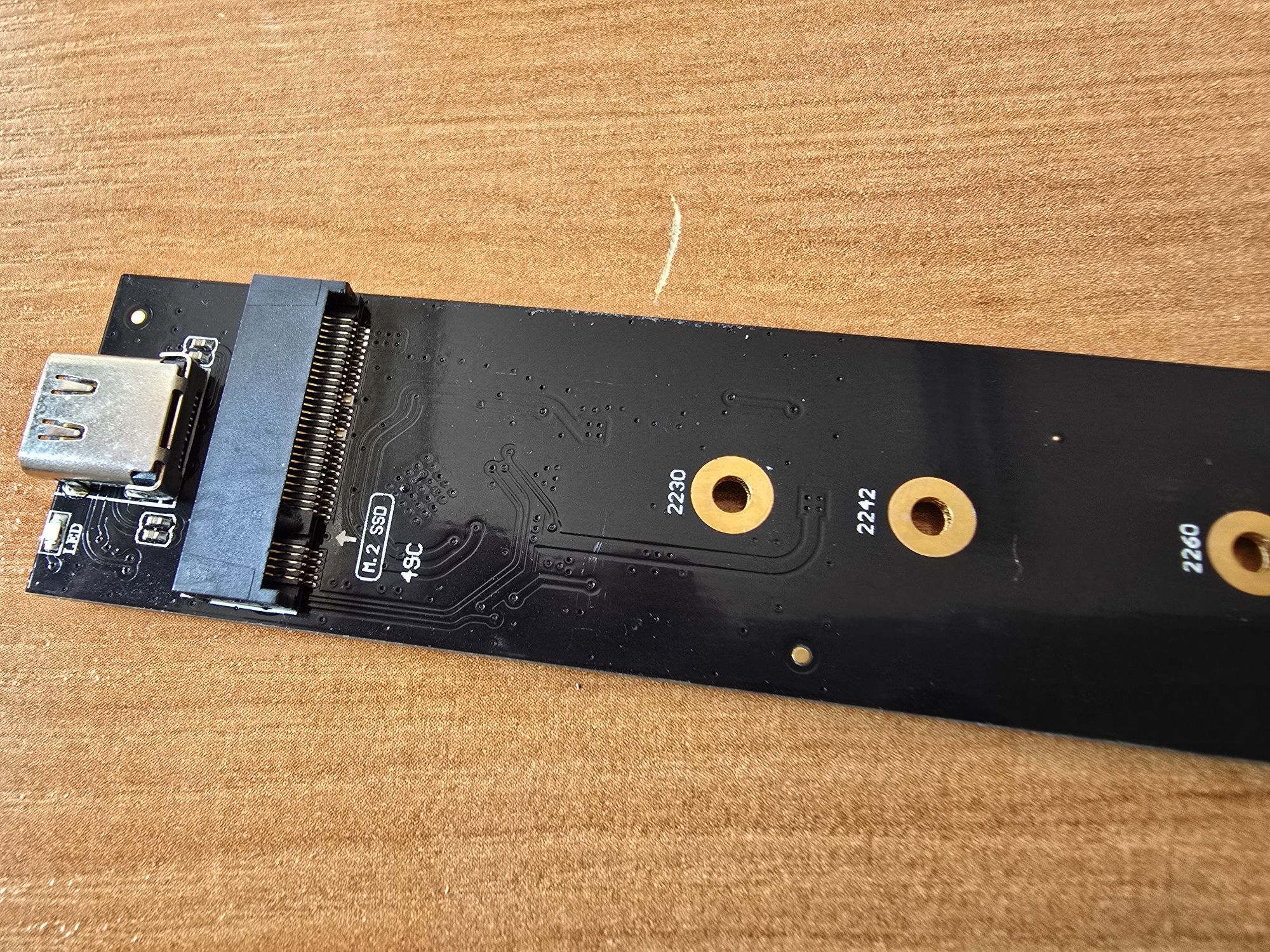 Obudowa zewnętrzna do dysku SSD M.2 (SATA) – USB 3.1