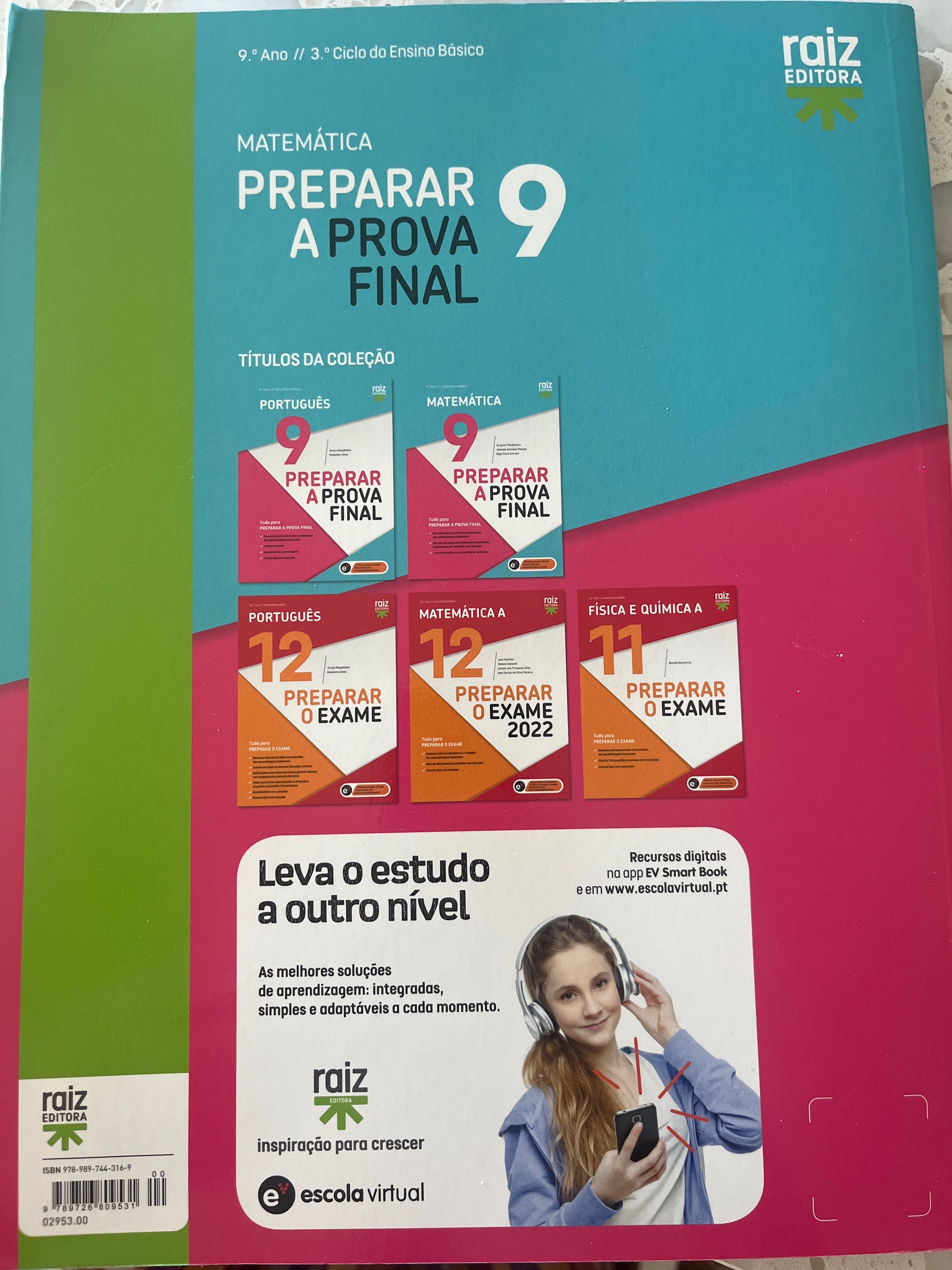 Preparar a prova final matemática 9 ano