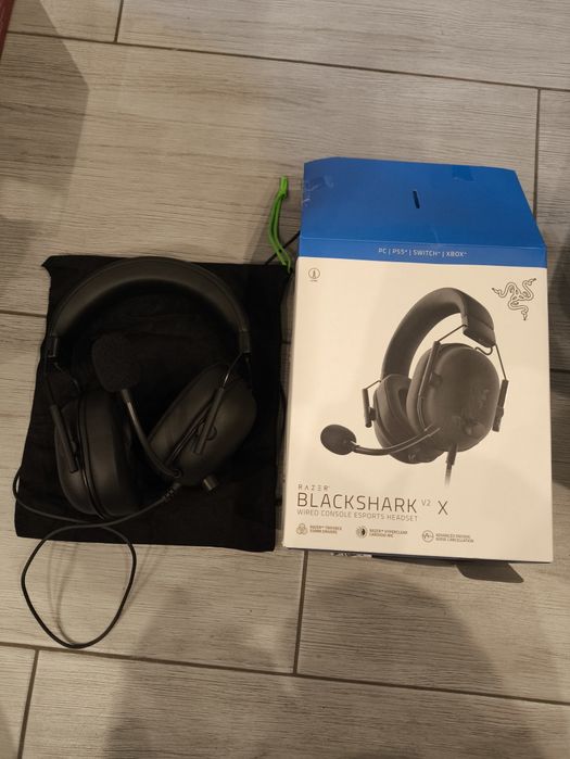 Razer BlackShark V2 X Słuchawki Gamingowe Nowe