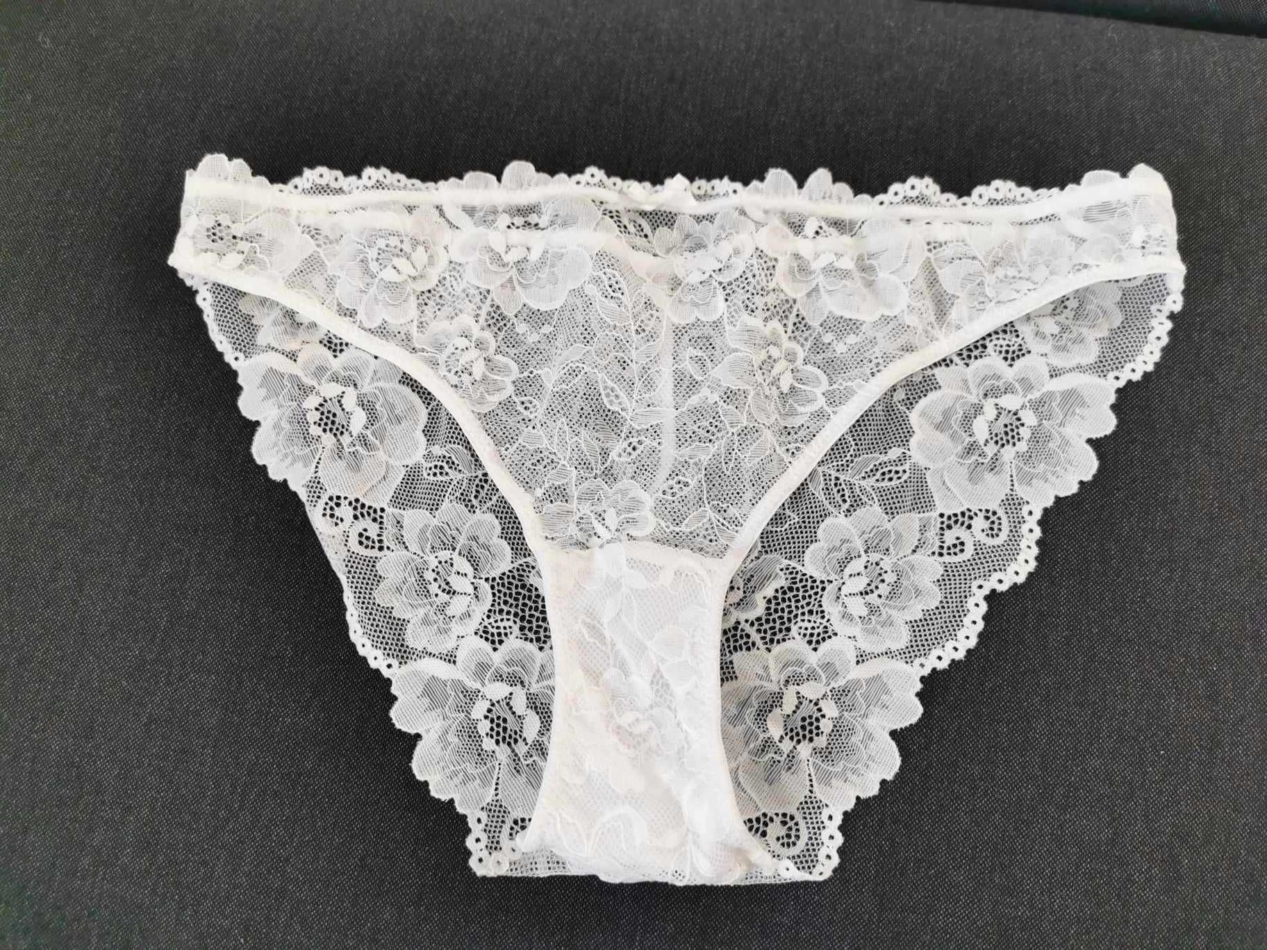 H&M nowe biale majtki