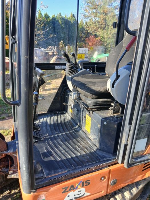 Minikoparka hitachi zx19  19r