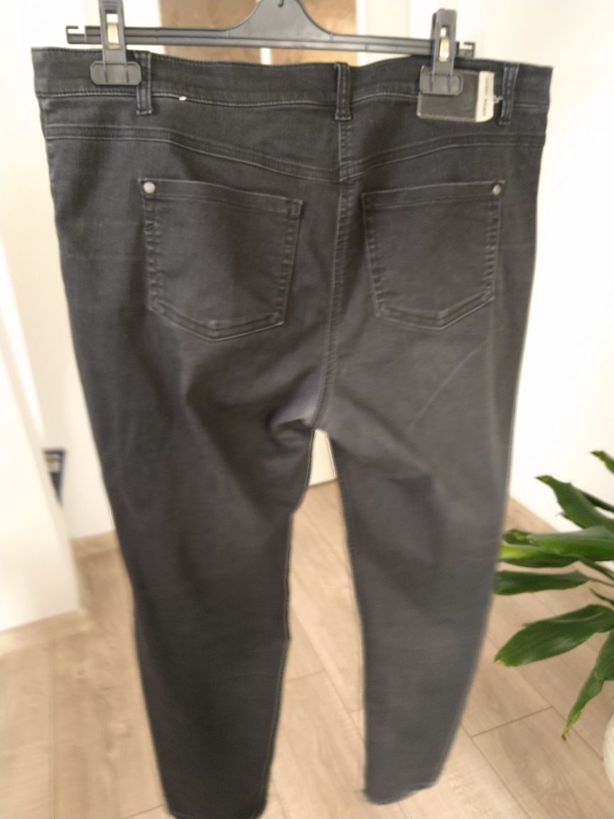 Gerry Weber czarne spodnie rurki 46 48 XL XXL