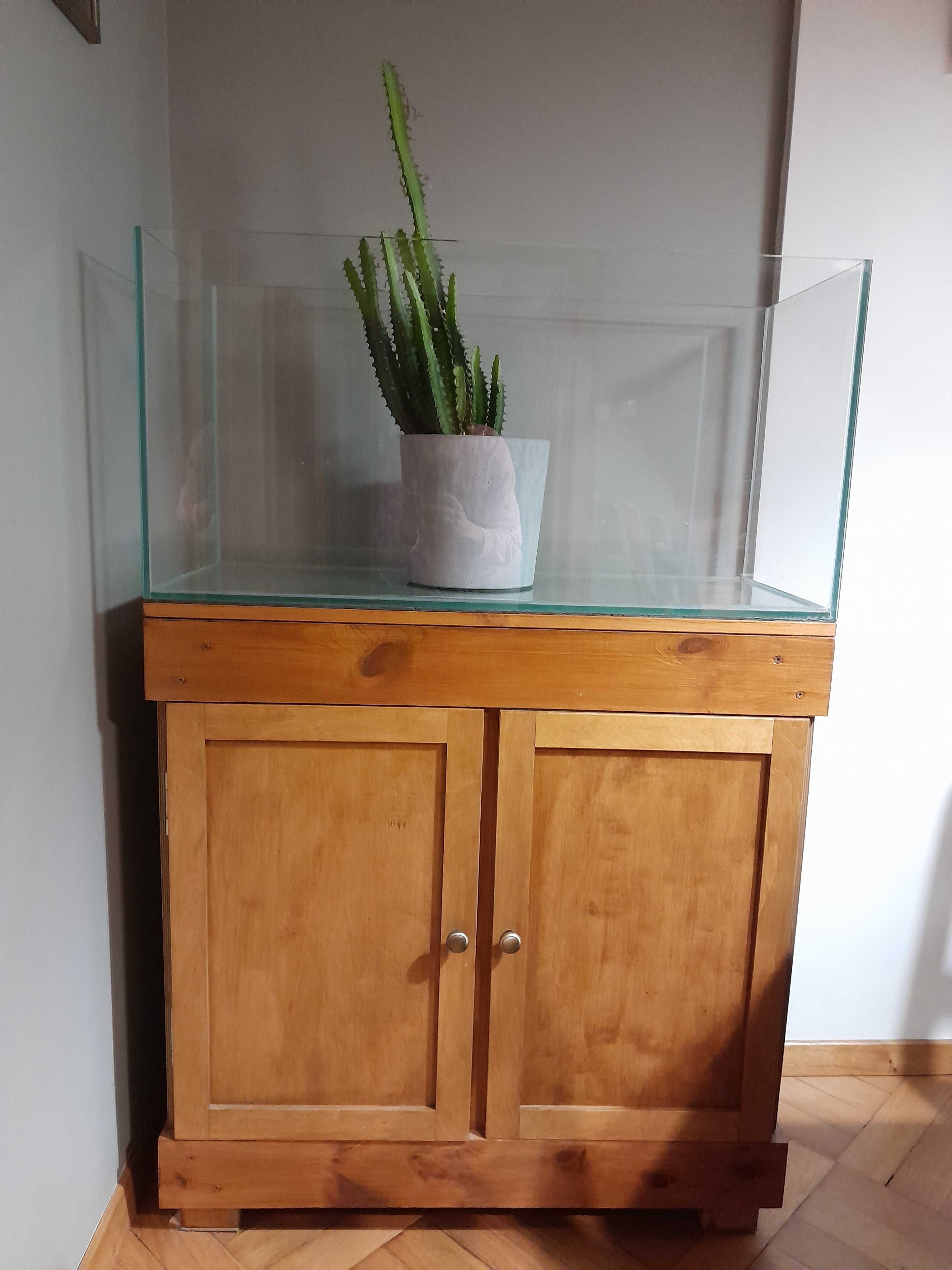 Akwarium z szafką 120 l
