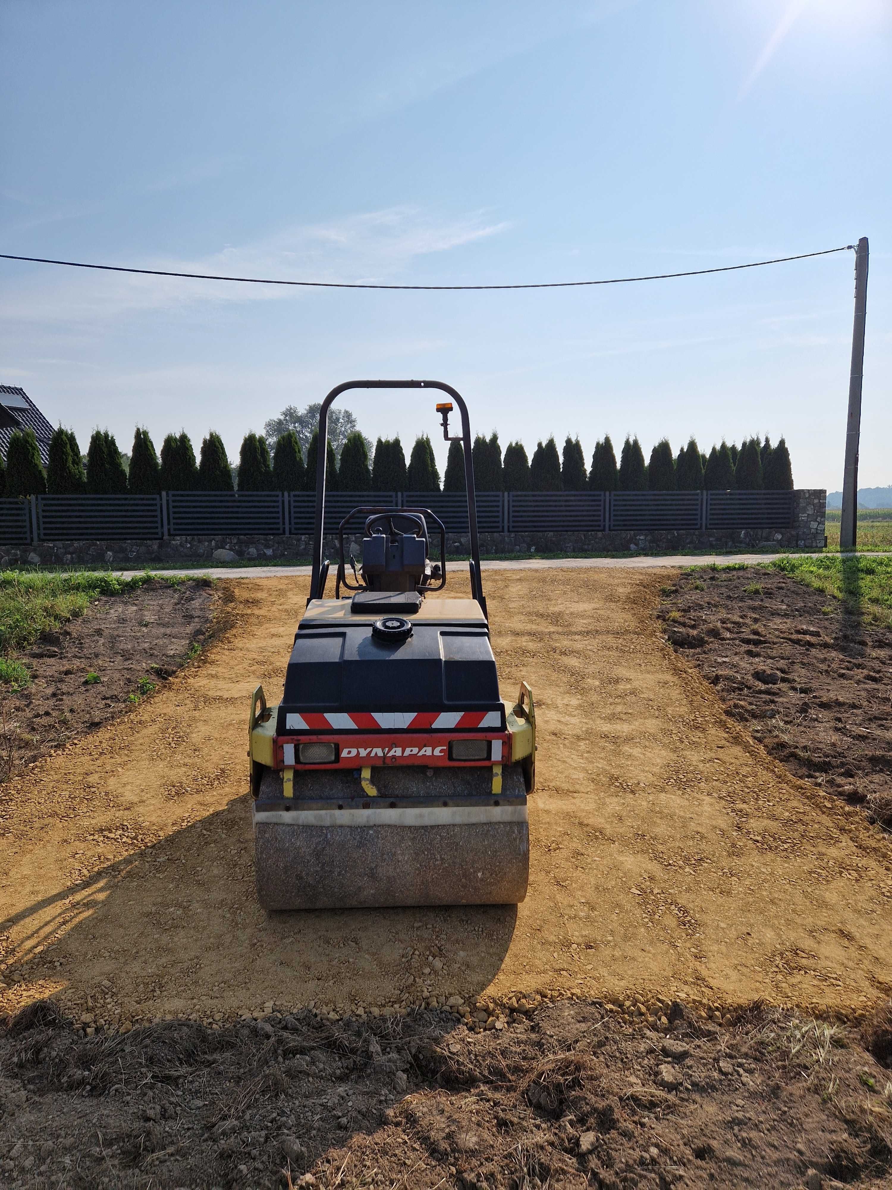 Usługi Koparką, Minikoparką, Wywrotką wynajem roboty ziemne transport