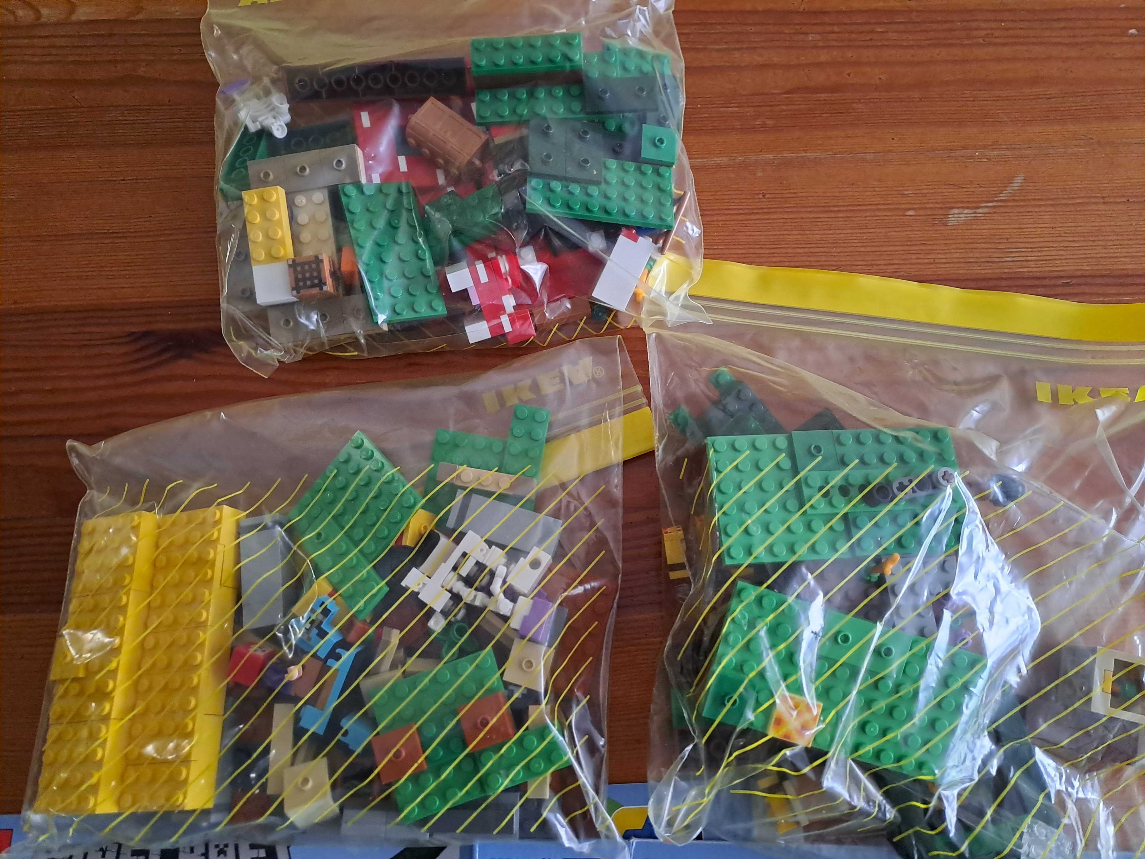 Lego Minecraft - 3 zestawy