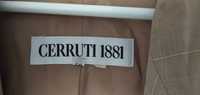 Perełka vintage Cerruti 1880 marynarka retro beżowa krótka 40 42