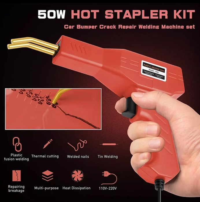 Паяльник для пластика. Паяльник для бампера.