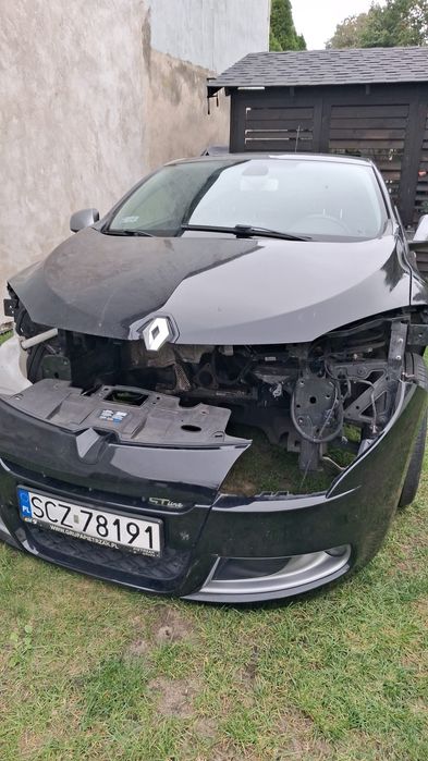 Megane III Coupe GT Line • skóra, klima, 2011 • bez silnika – okazja