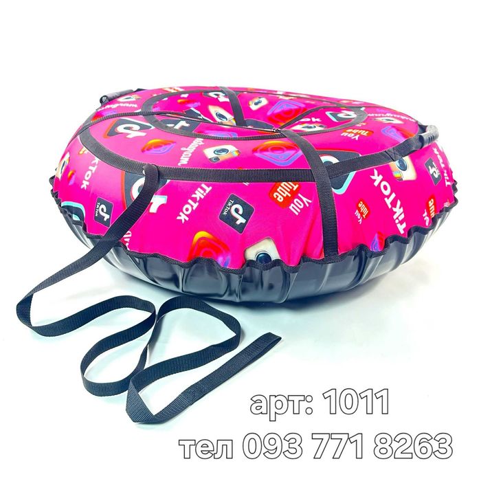 Тюбинг - ватрушка 100см та 120см Надувні санчата, пончик