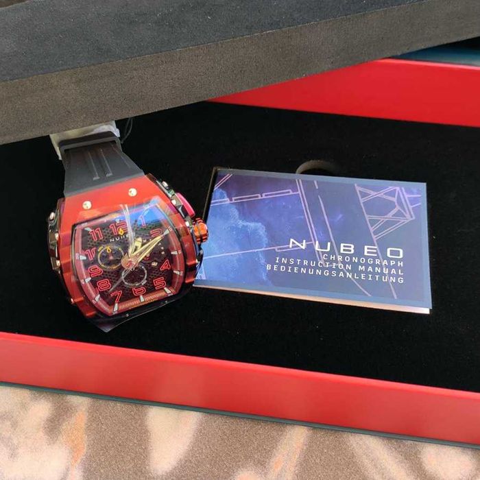 Nowy zegarek NUBEO MAGELLAN CHRONO w stylu Richard Mille/Franck Muller