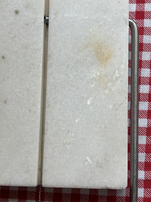 Tabua de corte em marmore