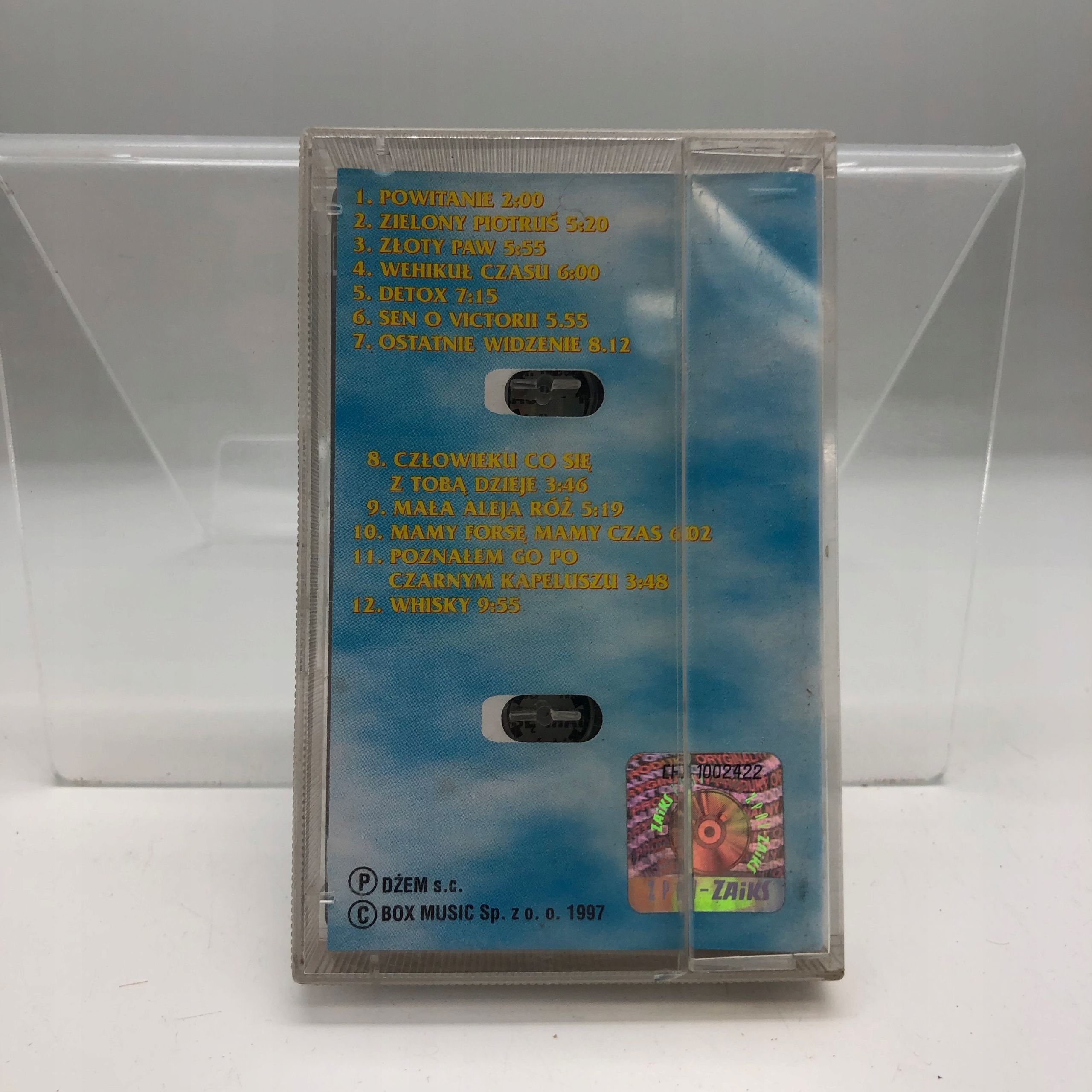 kaseta - dżem - wehikuł czasu spodek '92