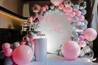 Balonowe Foto-Ścianki 3D dekoracje Chrzest 18-tka Urodziny Ślub Wesele