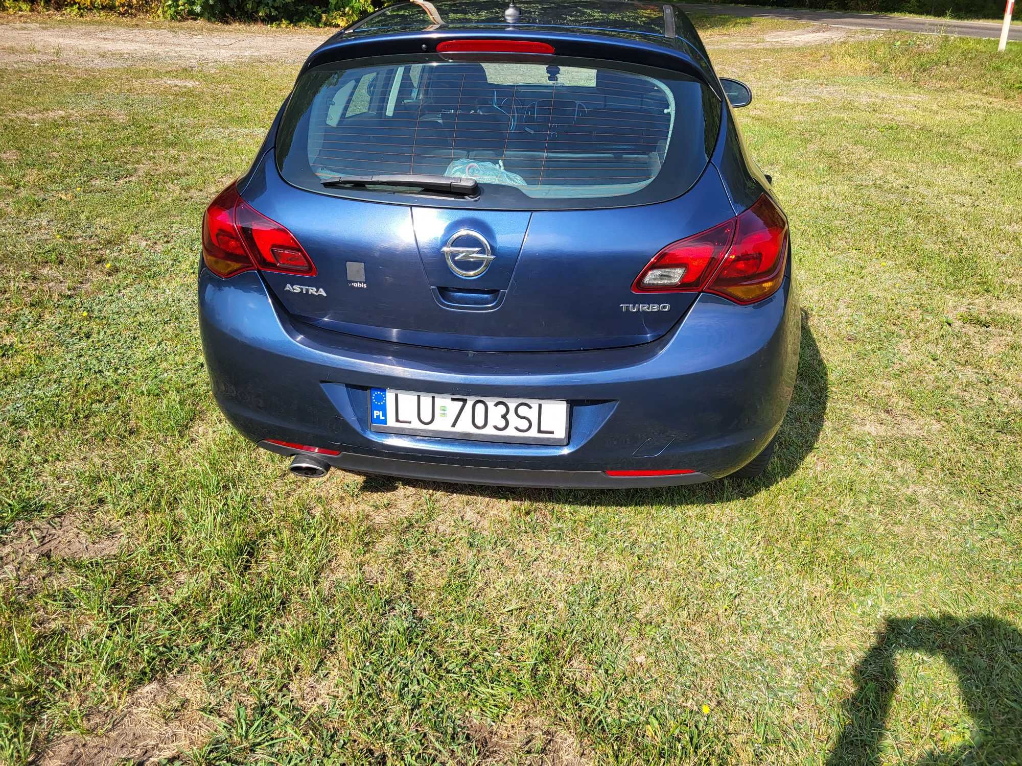 Opel  astra j 1.4 turbo 140km brc lpg nowa butla wazna do 2034