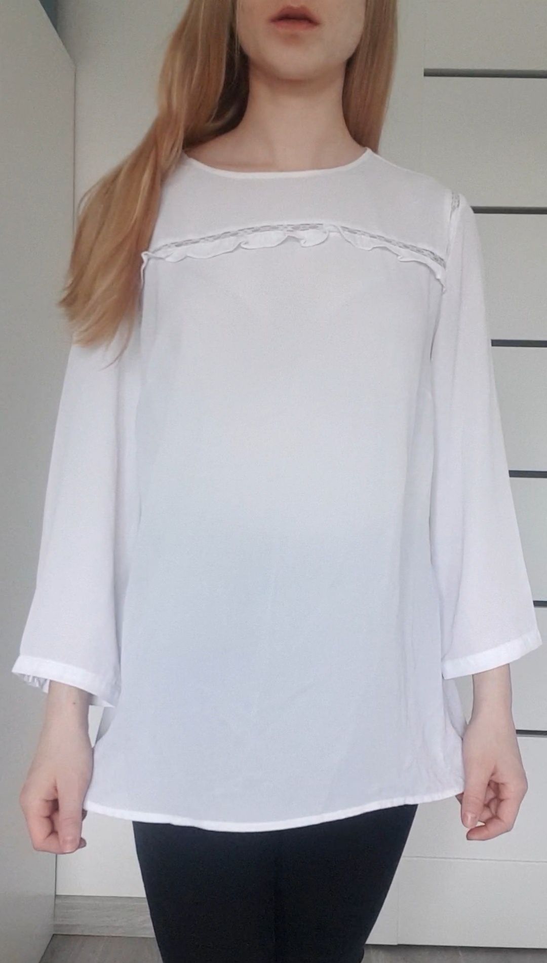 Koszula biała damska elegencka Mohito 42