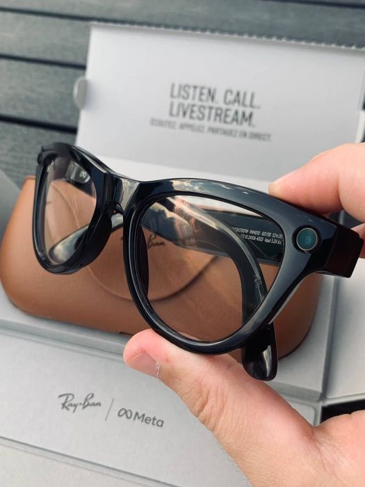 Смарт-окуляри Ray-Ban Meta Skyler SHINY BLACK CLEAR