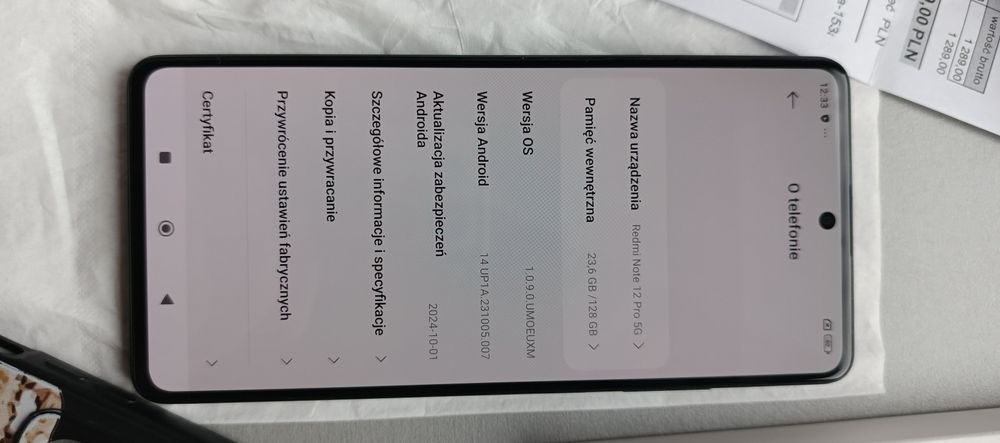 Xiaomi Redmi note 12 pro 5G