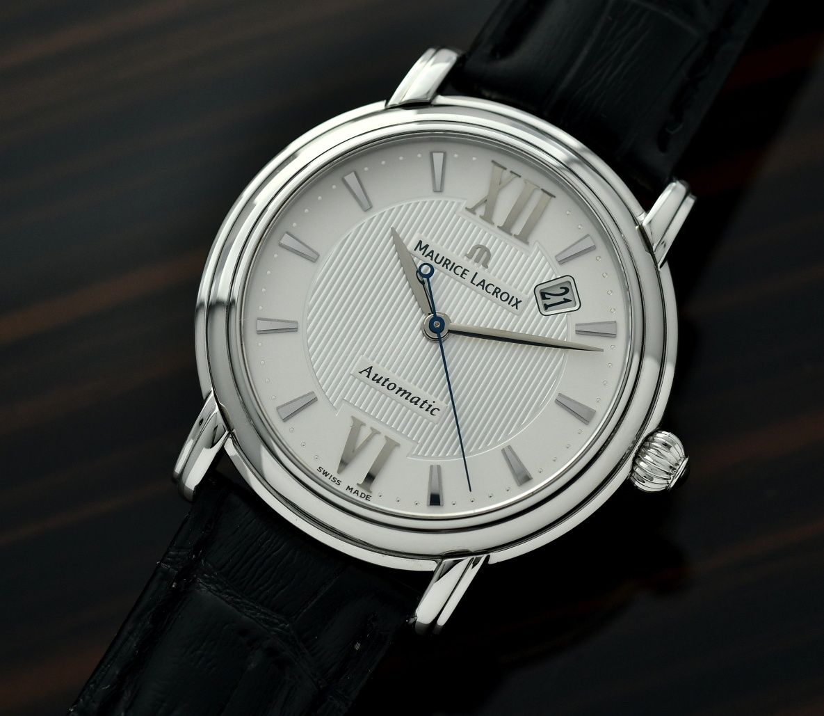 Zegarek MAURICE LACROIX Masterpice MP 6158 - Automatyczny - Stal 40mm
