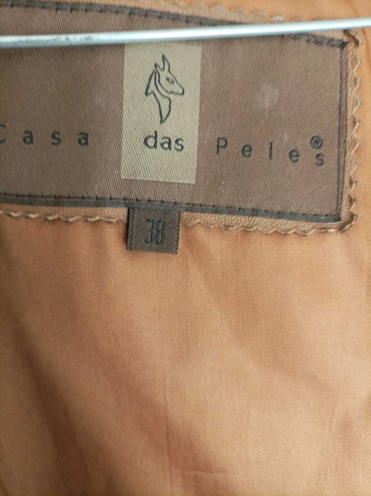 Blusão Comprido 100% PELE