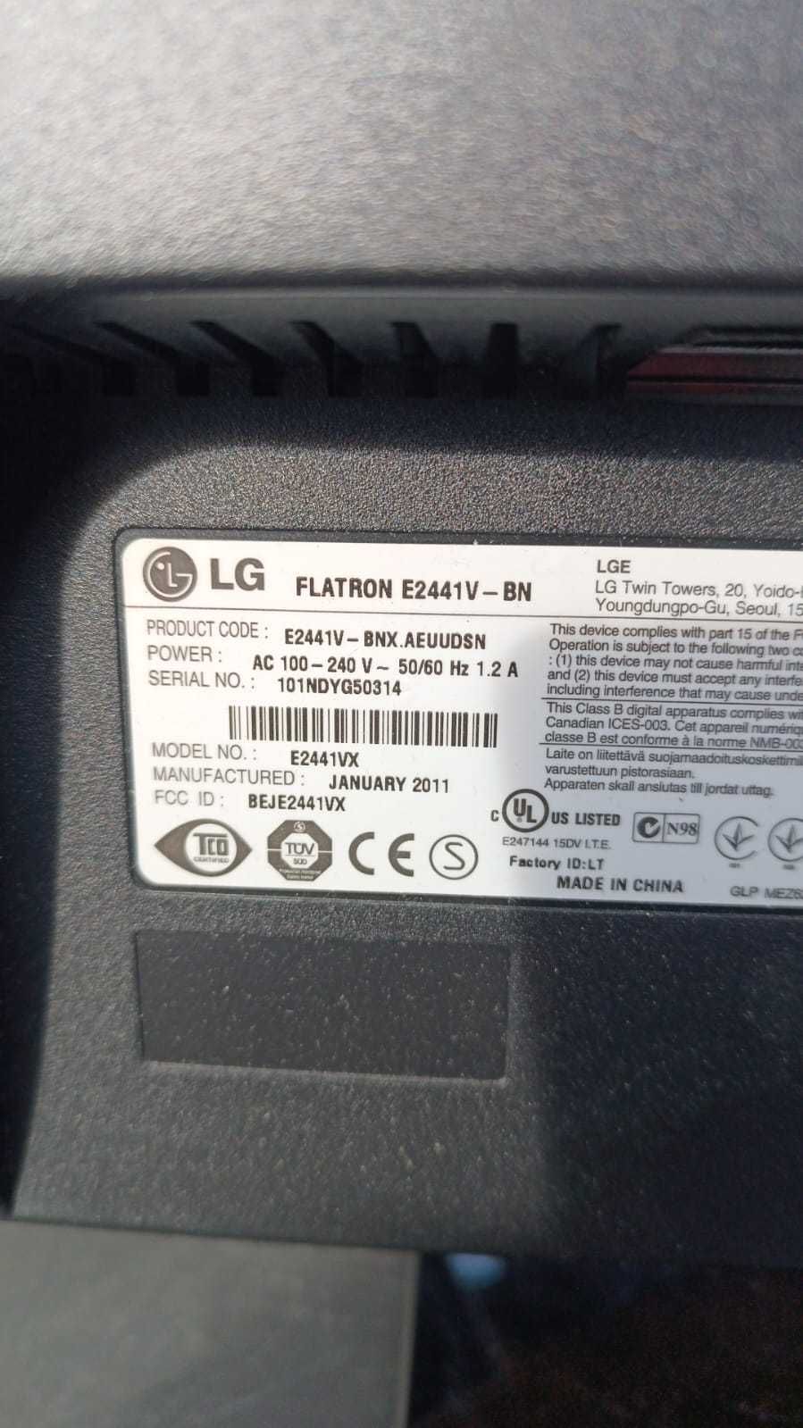 Monitor LG FLATRON E2341V-BN