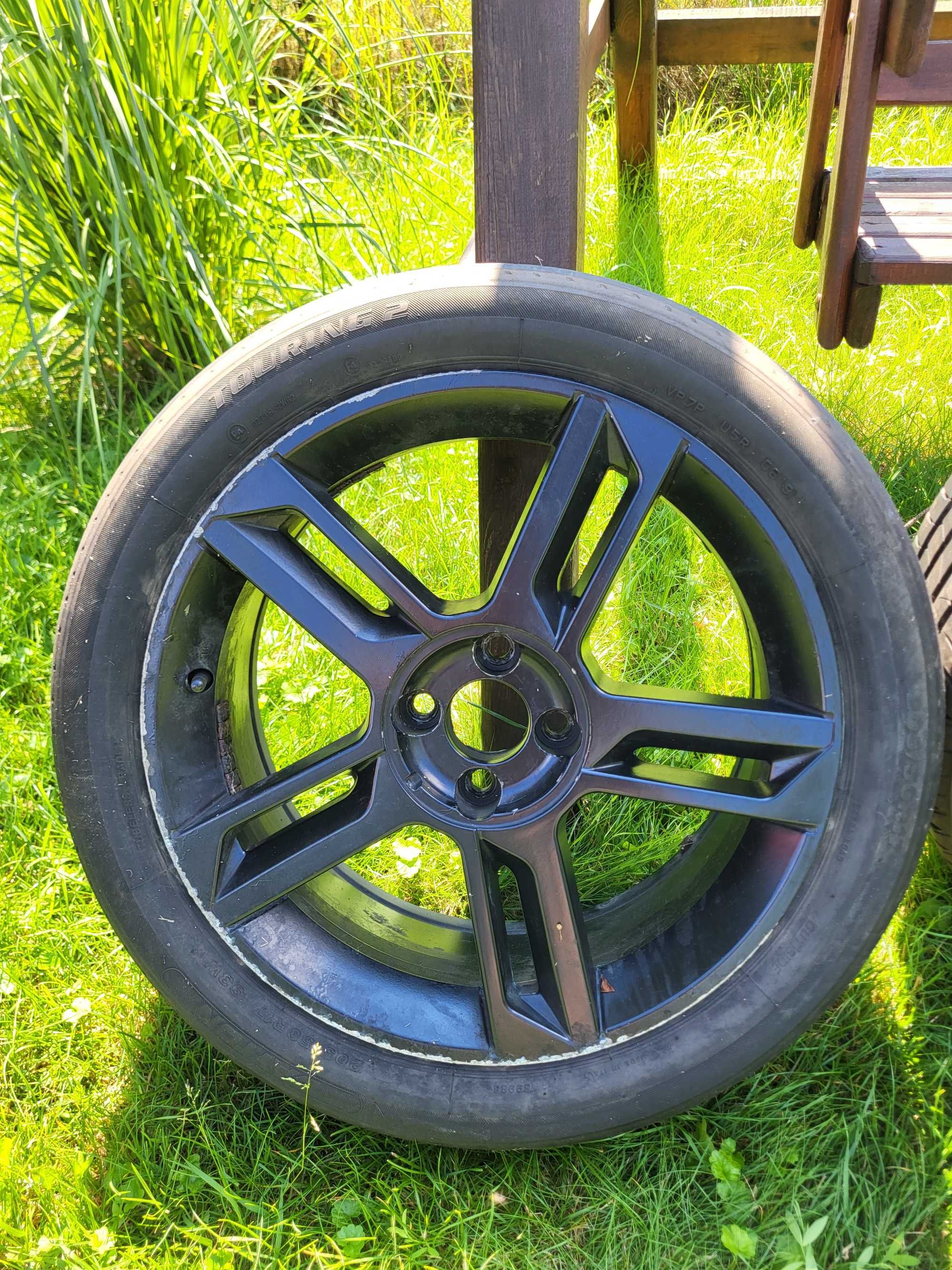 Alufelgi fiat abarth z oponami r17, stilo, bravo,