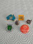 Pins variados de coleção