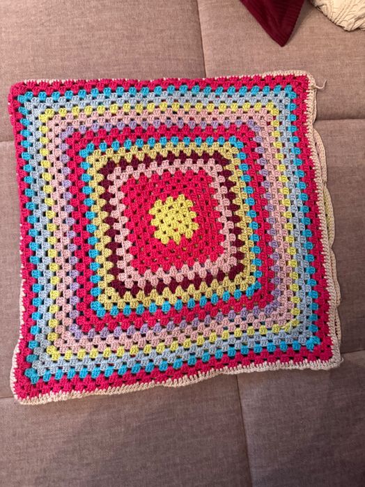 Poszewka na poduszkę handmade haftowana haft