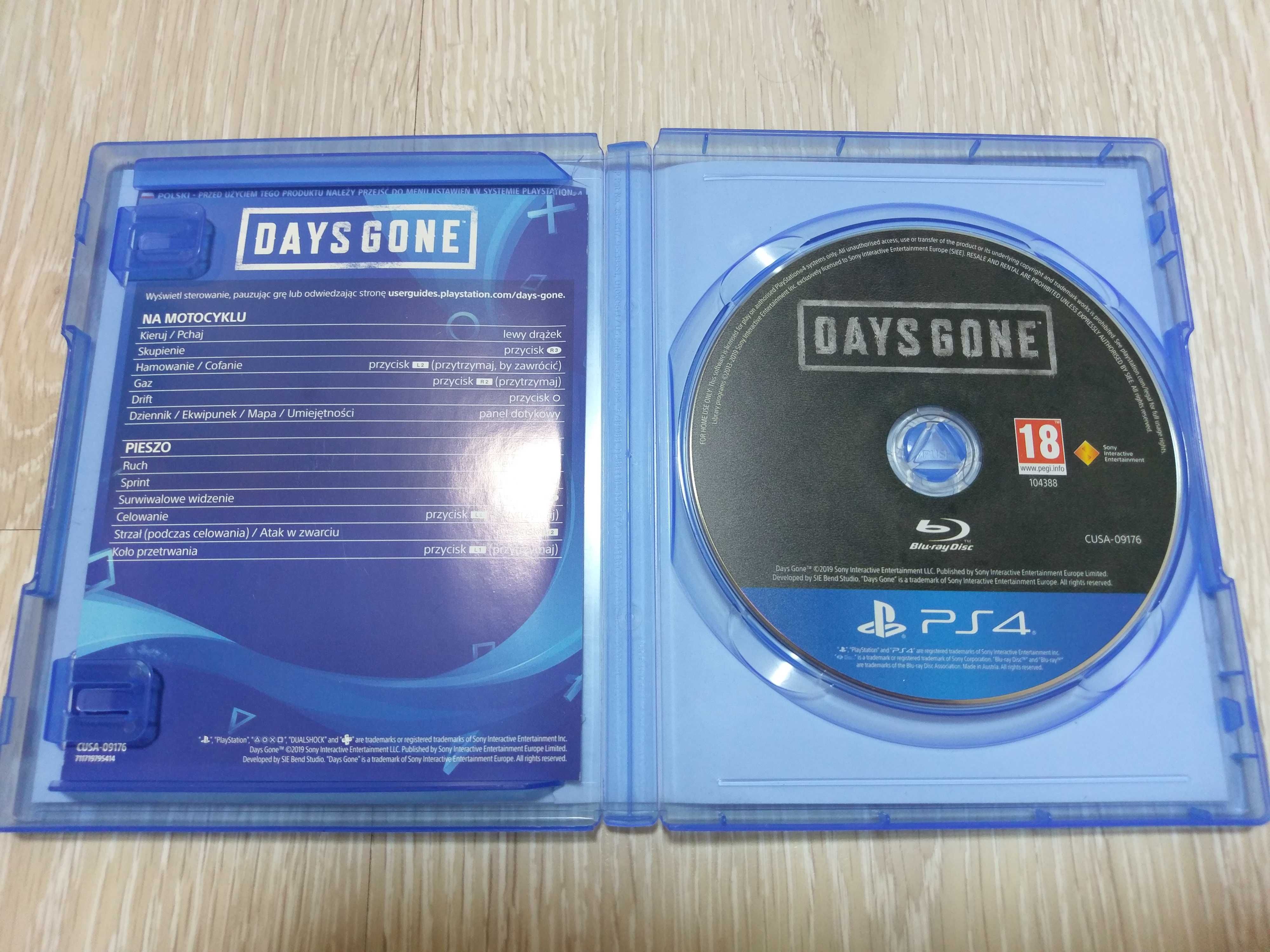 Игровой диск Days Gone (Жизнь После) CUSA-09176 для PlayStation 4, PS5