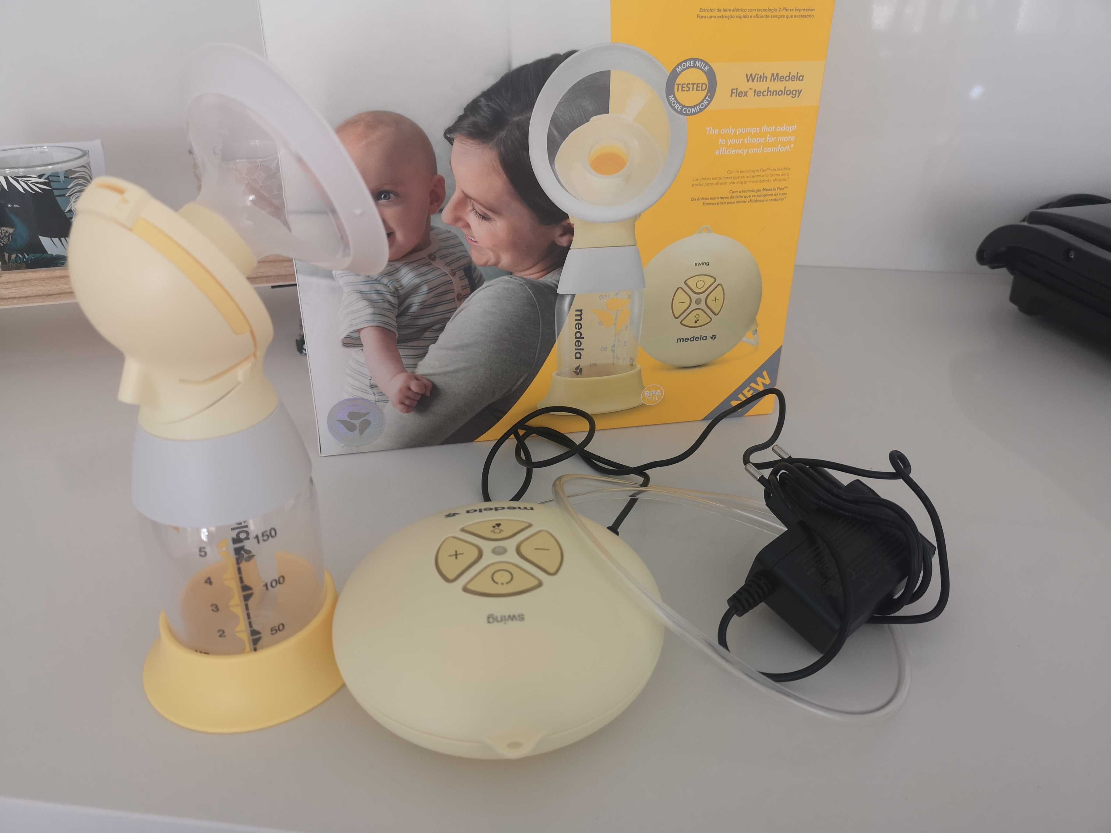 Medela extrator de leite elétrico  swing flex