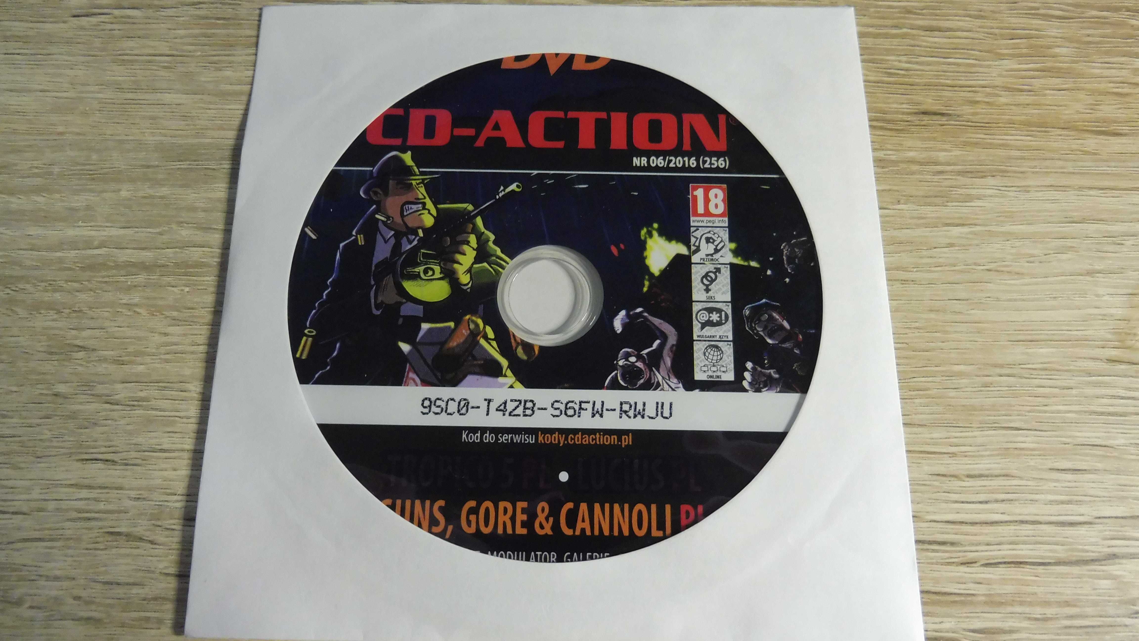 CD Action 06/2016 (256) - Guns, Gore & Cannoli PL