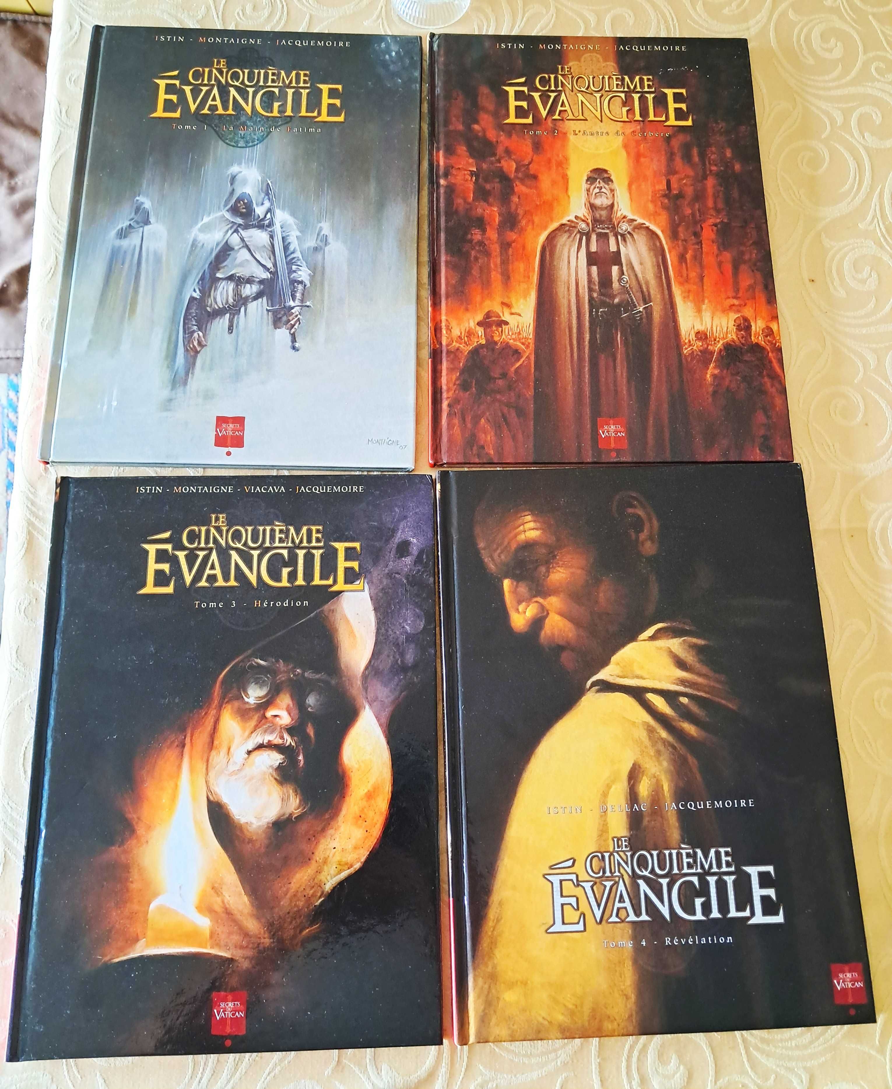 Álbuns BD – Istin & Montaigne/Dellac – Cinquième Évangile    RESERVADO