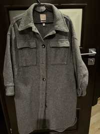 Sprzedam płaszcz H&M r. S oversize luźny wełna