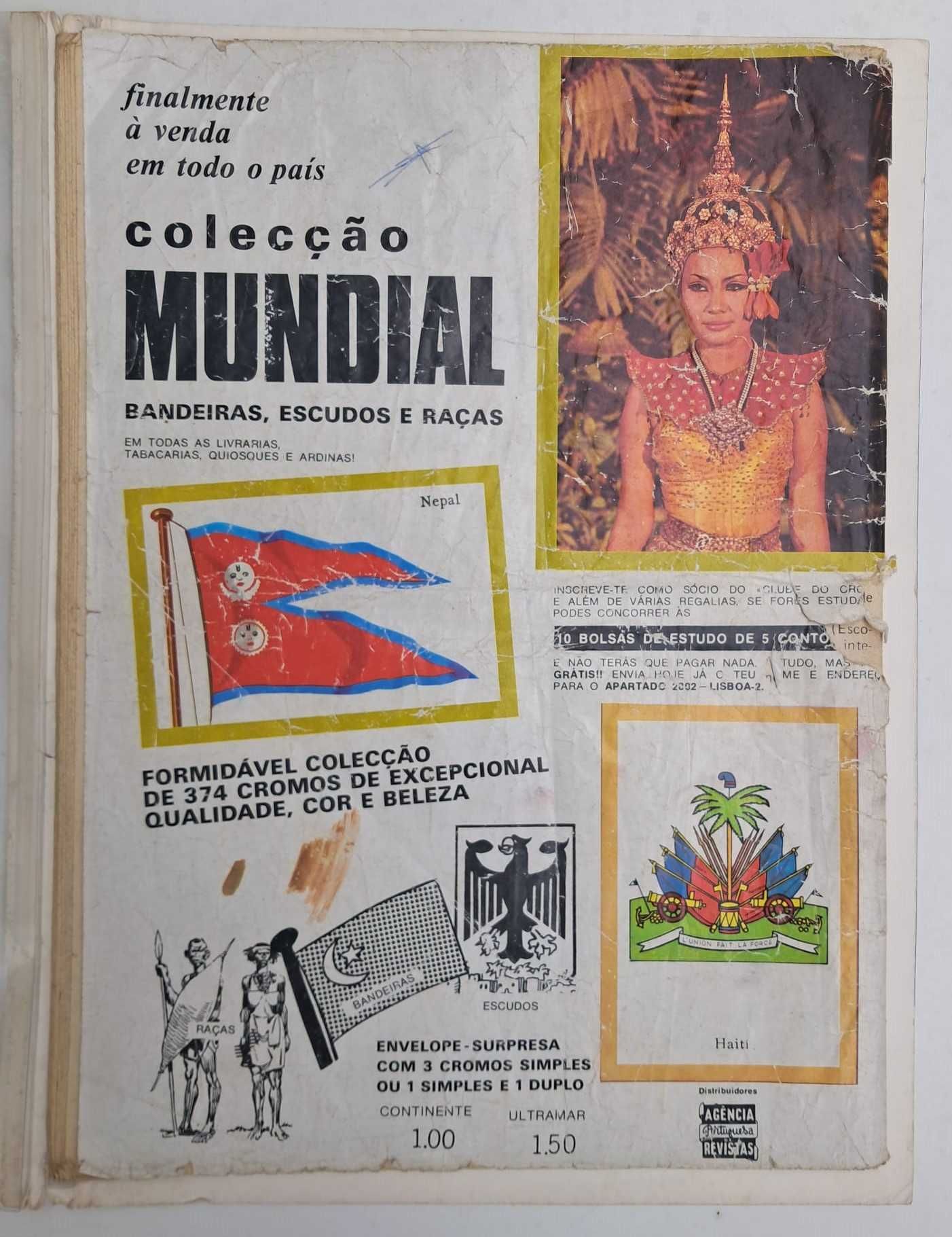 Banda Desenha Portuguesa Guerra Falcão Condor Mundo de Aventuras