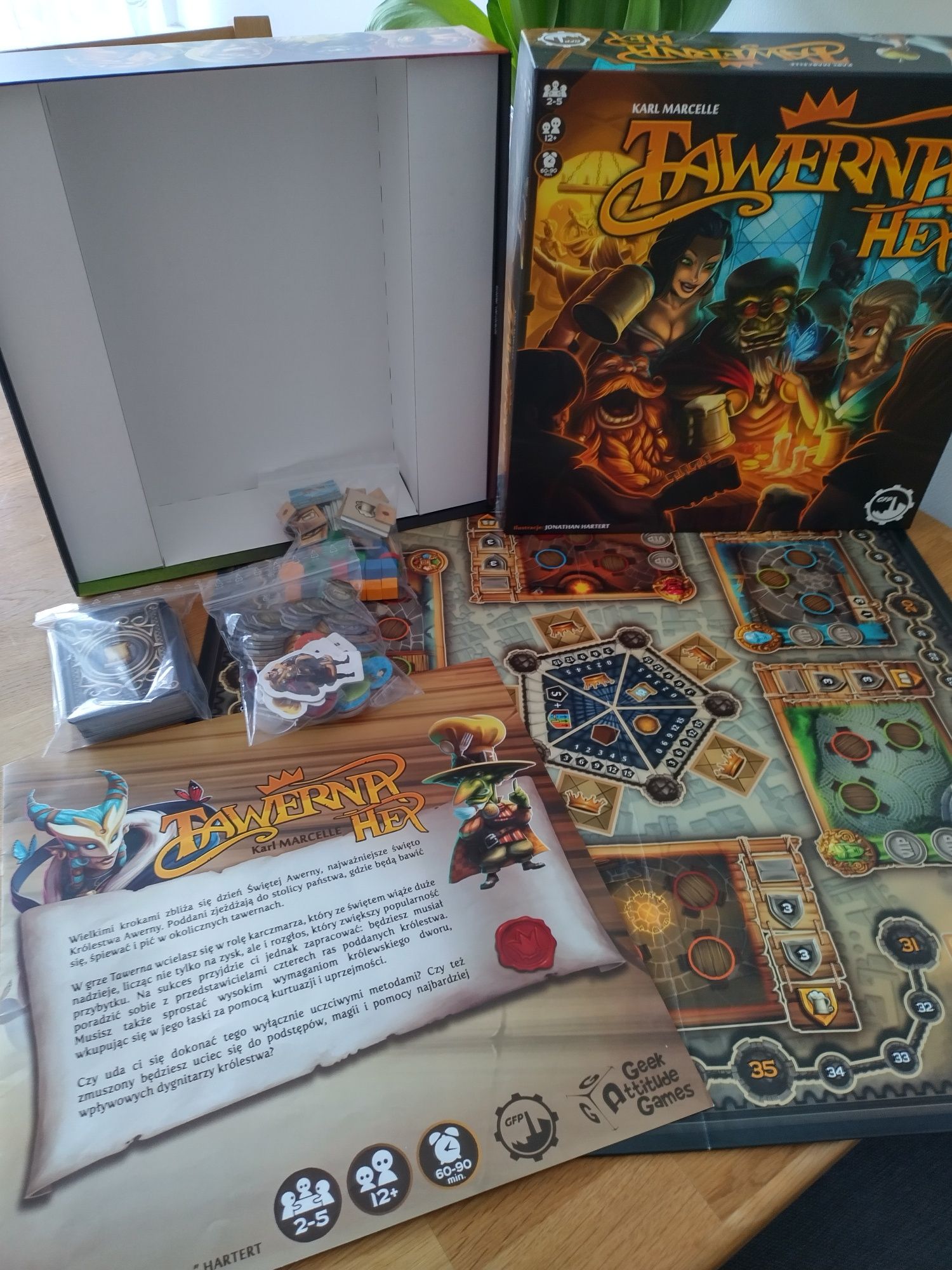 Tawerna Hex gra planszowa